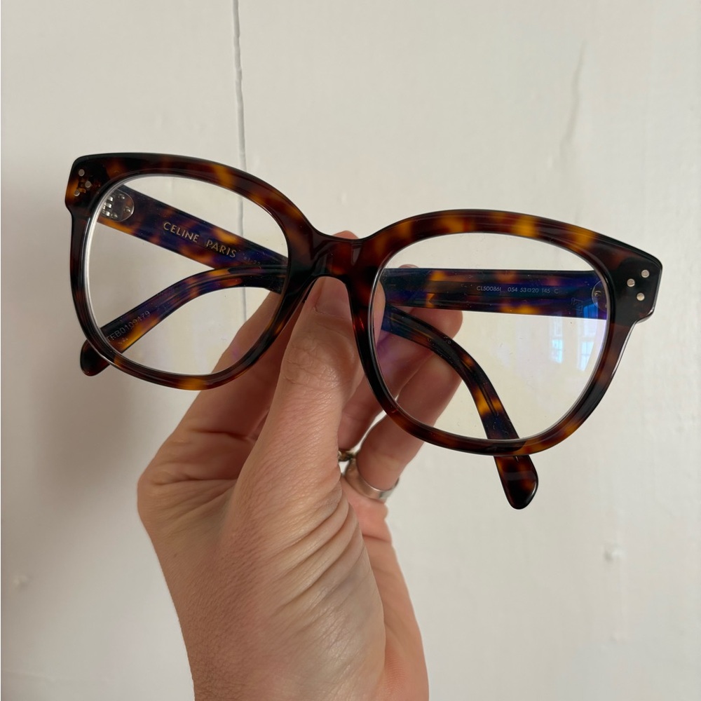 Celine Brown Tortoise Shell Eyewear